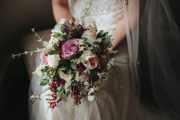 Wedding flower bouquet